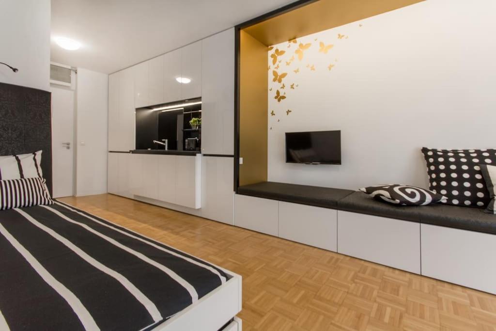 Gorgeous Central Flat With Garage Laibach Exterior foto