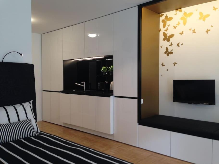Gorgeous Central Flat With Garage Laibach Exterior foto